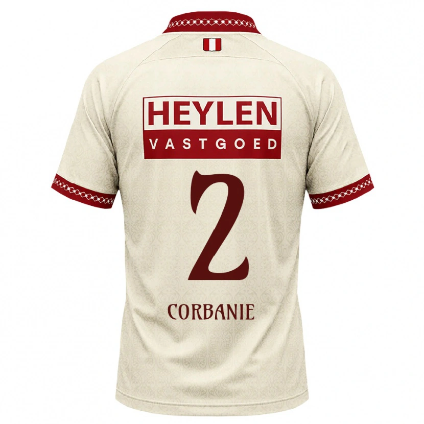 Danxen Damen Kobe Corbanie #2 Beige Rot Auswärtstrikot Trikot 2026/27 T-Shirt