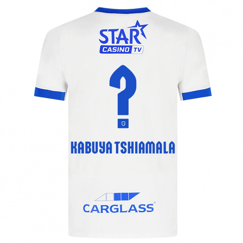 Danxen Damen Lino Kabuya Tshiamala #0 Weiß Blau Auswärtstrikot Trikot 2026/27 T-Shirt