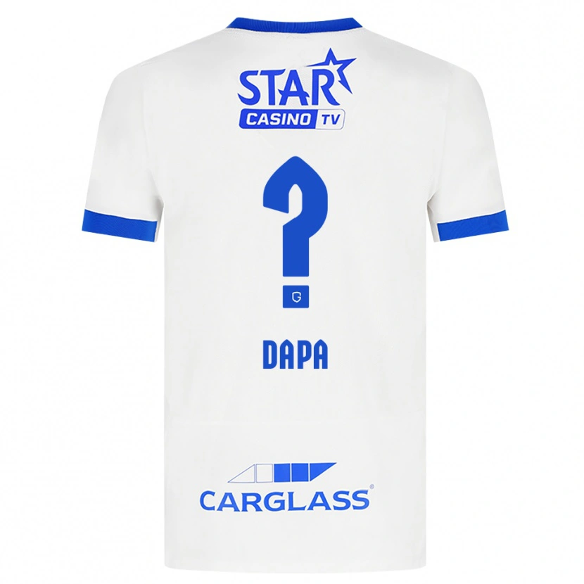 Danxen Damen Melvyn Dapa #0 Weiß Blau Auswärtstrikot Trikot 2026/27 T-Shirt