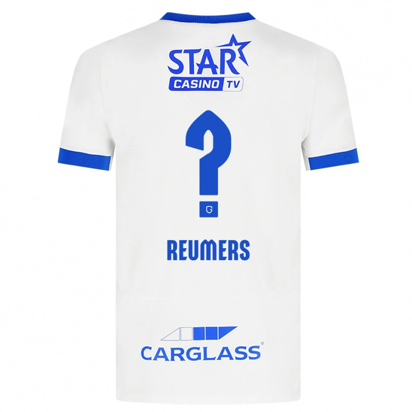 Danxen Damen Alexander Reumers #0 Weiß Blau Auswärtstrikot Trikot 2026/27 T-Shirt