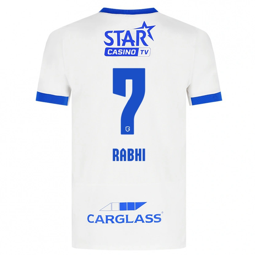 Danxen Damen Ayman Rabhi #7 Weiß Blau Auswärtstrikot Trikot 2026/27 T-Shirt