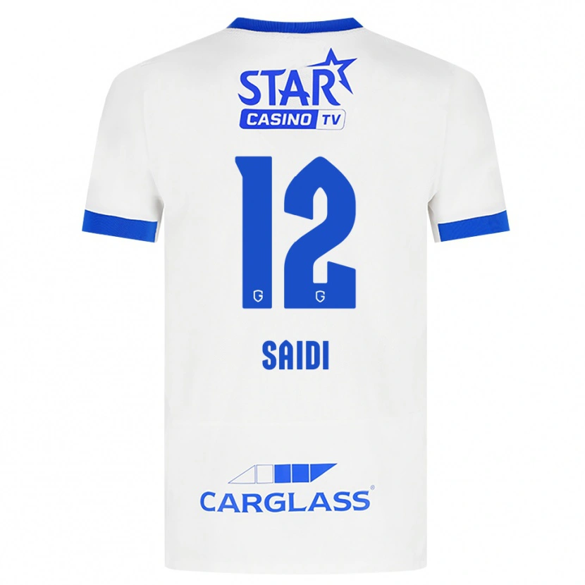 Danxen Damen Assil Saidi #12 Weiß Blau Auswärtstrikot Trikot 2026/27 T-Shirt