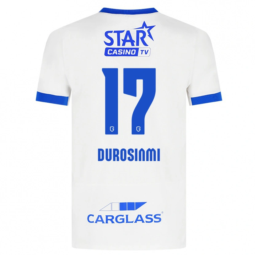 Danxen Damen Rafiu Durosinmi #17 Weiß Blau Auswärtstrikot Trikot 2026/27 T-Shirt