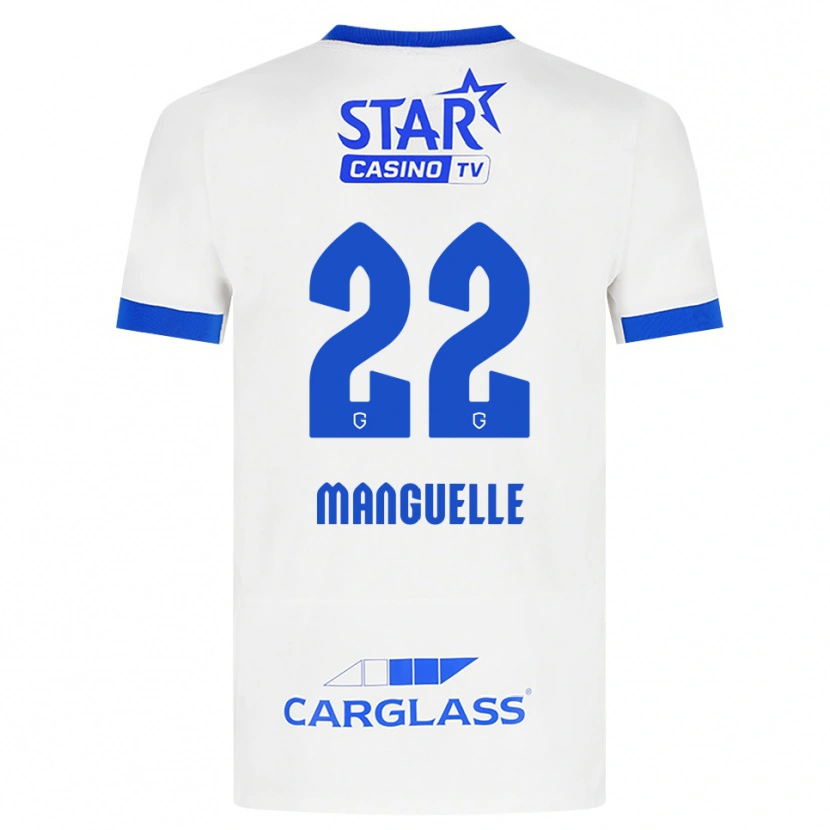 Danxen Damen Brad Manguelle #22 Weiß Blau Auswärtstrikot Trikot 2026/27 T-Shirt