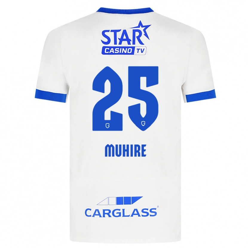 Danxen Damen Ian-Confiance Muhire #25 Weiß Blau Auswärtstrikot Trikot 2026/27 T-Shirt