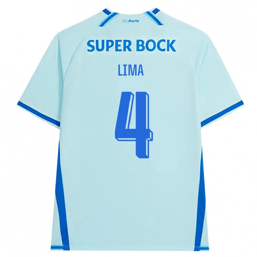 Danxen Damen Karoline Lima #4 Hellcyan Blau Ausweichtrikot Trikot 2026/27 T-Shirt