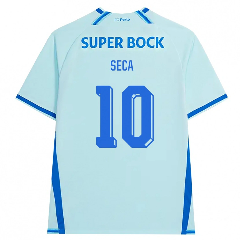 Danxen Damen Rodrigo Seca #10 Hellcyan Blau Ausweichtrikot Trikot 2026/27 T-Shirt
