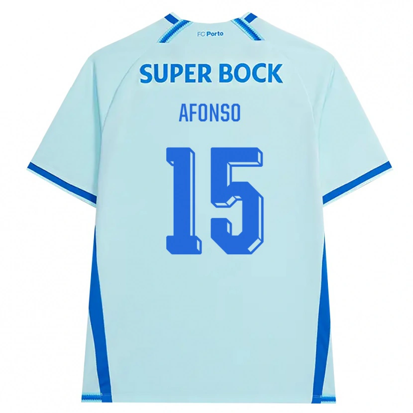 Danxen Damen Zé Afonso #15 Hellcyan Blau Ausweichtrikot Trikot 2026/27 T-Shirt