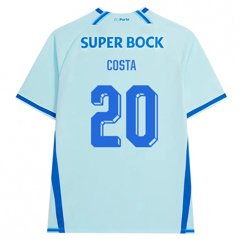 Danxen Damen Alberto Costa #20 Hellcyan Blau Ausweichtrikot Trikot 2026/27 T-Shirt