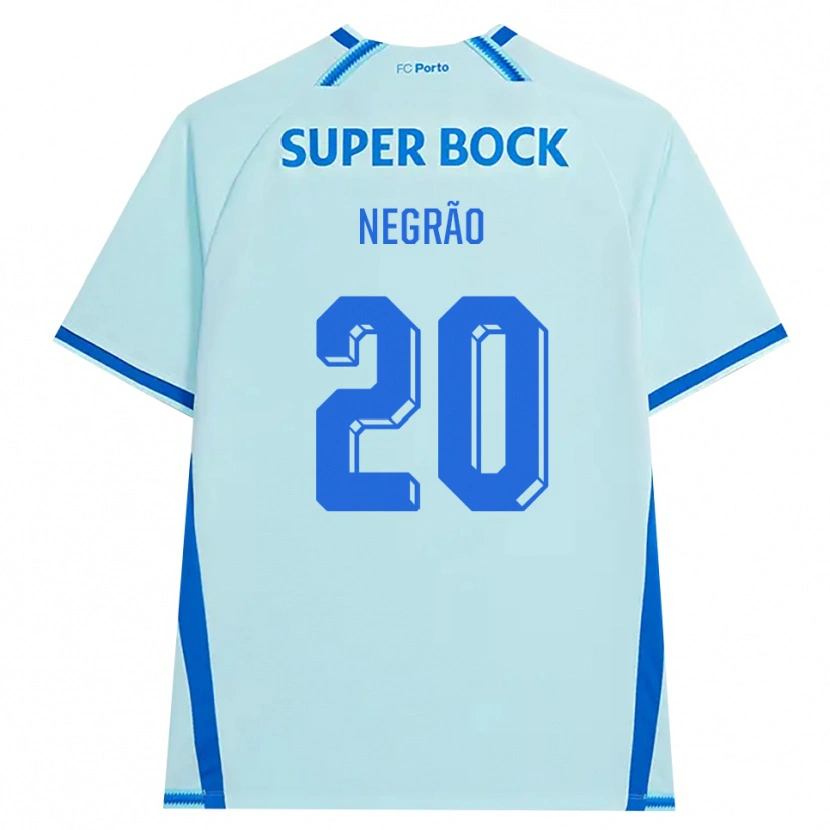 Danxen Damen Maria Negrão #20 Hellcyan Blau Ausweichtrikot Trikot 2026/27 T-Shirt