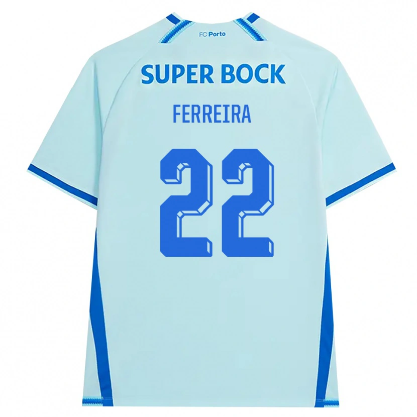 Danxen Damen Joana Ferreira #22 Hellcyan Blau Ausweichtrikot Trikot 2026/27 T-Shirt