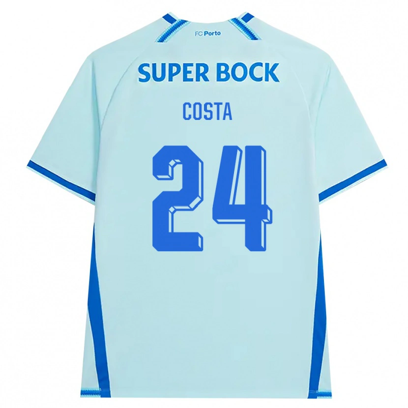 Danxen Damen João Costa #24 Hellcyan Blau Ausweichtrikot Trikot 2026/27 T-Shirt