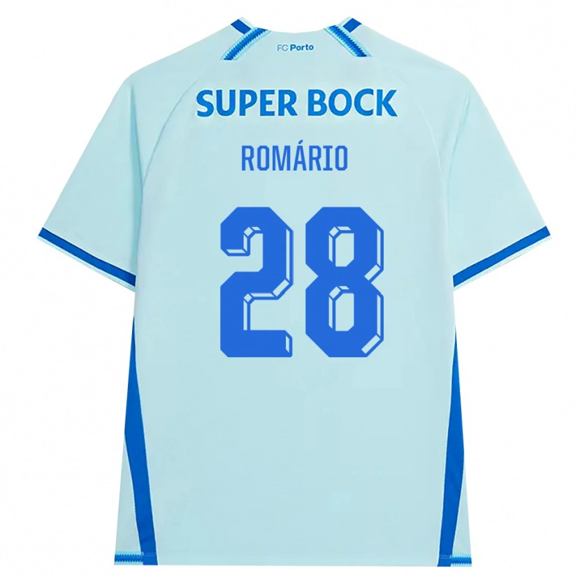 Danxen Damen Romario Baro #28 Hellcyan Blau Ausweichtrikot Trikot 2026/27 T-Shirt
