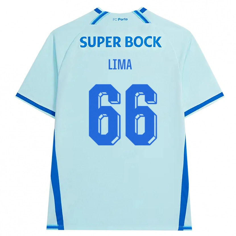 Danxen Damen Bernardo Lima #66 Hellcyan Blau Ausweichtrikot Trikot 2026/27 T-Shirt