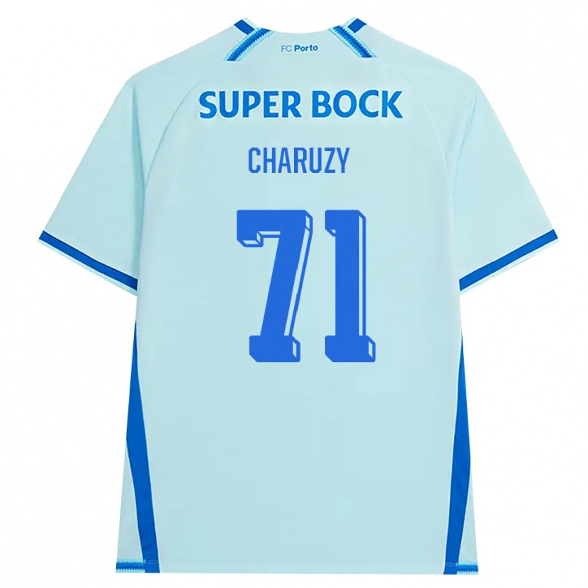 Danxen Damen Hubert Charuży #71 Hellcyan Blau Ausweichtrikot Trikot 2026/27 T-Shirt