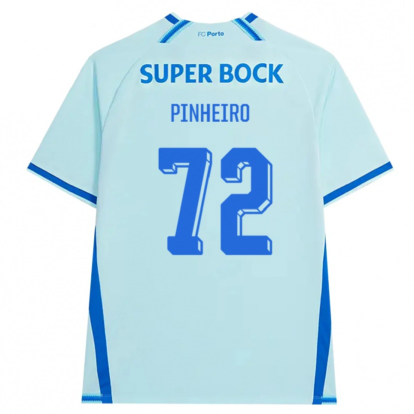 Danxen Damen Rodrigo Pinheiro #72 Hellcyan Blau Ausweichtrikot Trikot 2026/27 T-Shirt