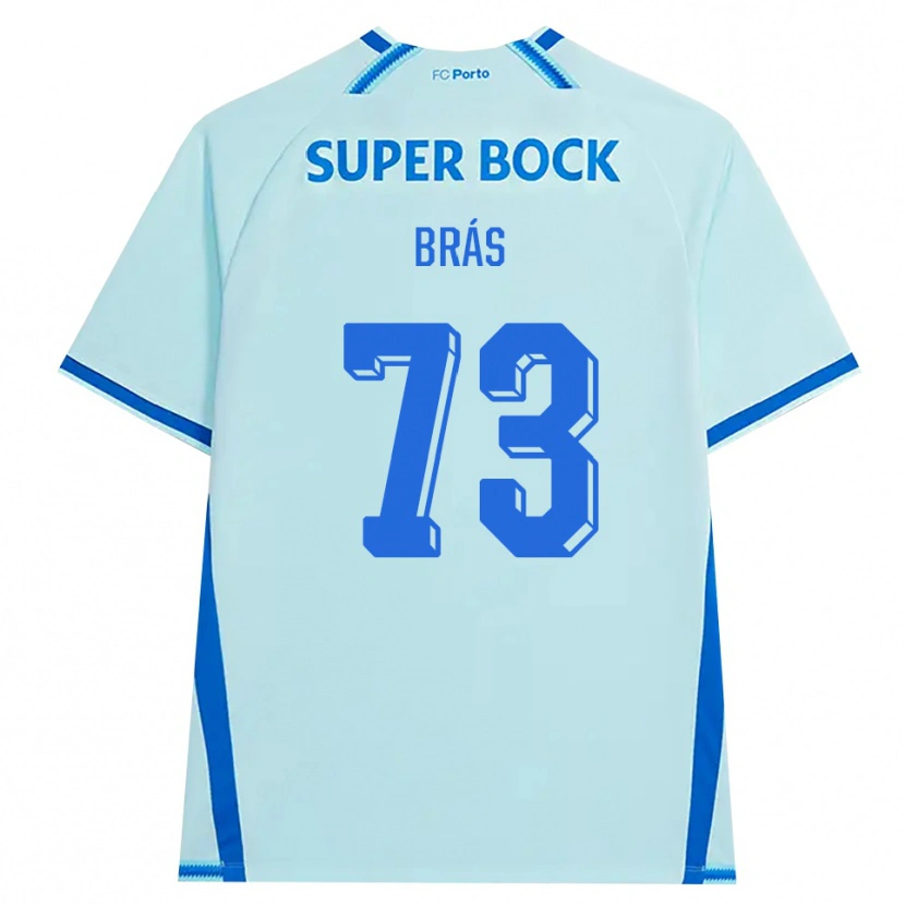 Danxen Damen Gabriel Brás #73 Hellcyan Blau Ausweichtrikot Trikot 2026/27 T-Shirt