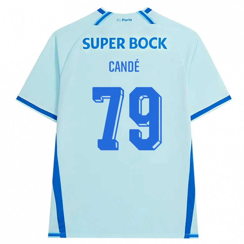 Danxen Damen Umaro Candé #79 Hellcyan Blau Ausweichtrikot Trikot 2026/27 T-Shirt