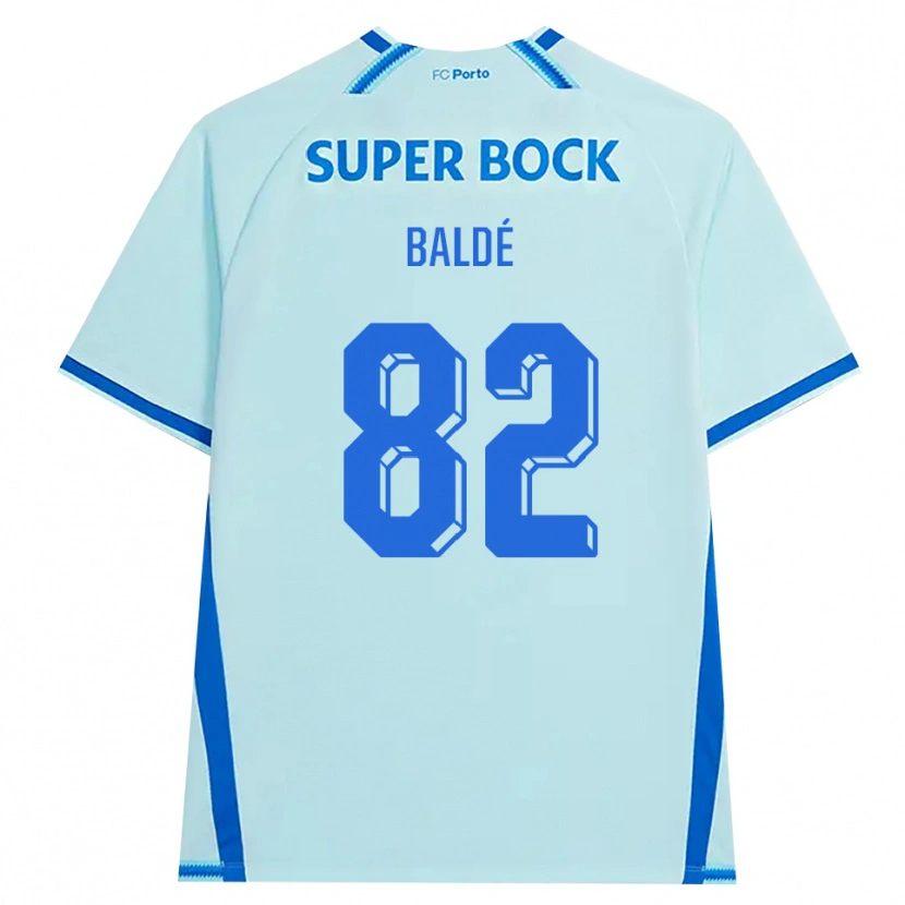 Danxen Damen Alfa Baldé #82 Hellcyan Blau Ausweichtrikot Trikot 2026/27 T-Shirt