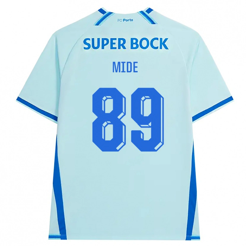 Danxen Damen Mateus Mide #89 Hellcyan Blau Ausweichtrikot Trikot 2026/27 T-Shirt