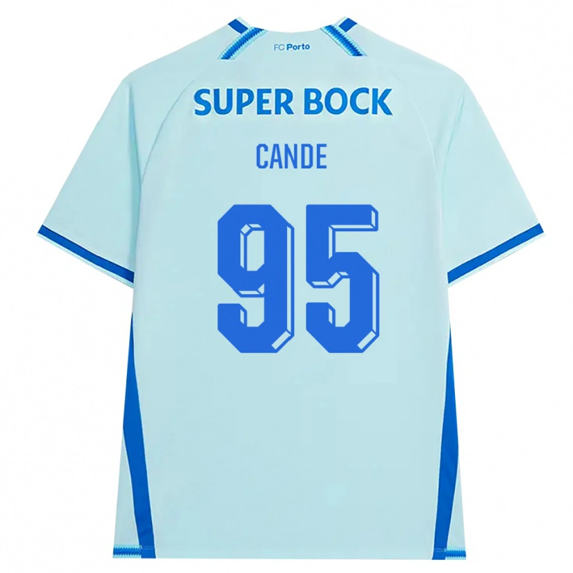Danxen Damen Anhá Cande #95 Hellcyan Blau Ausweichtrikot Trikot 2026/27 T-Shirt