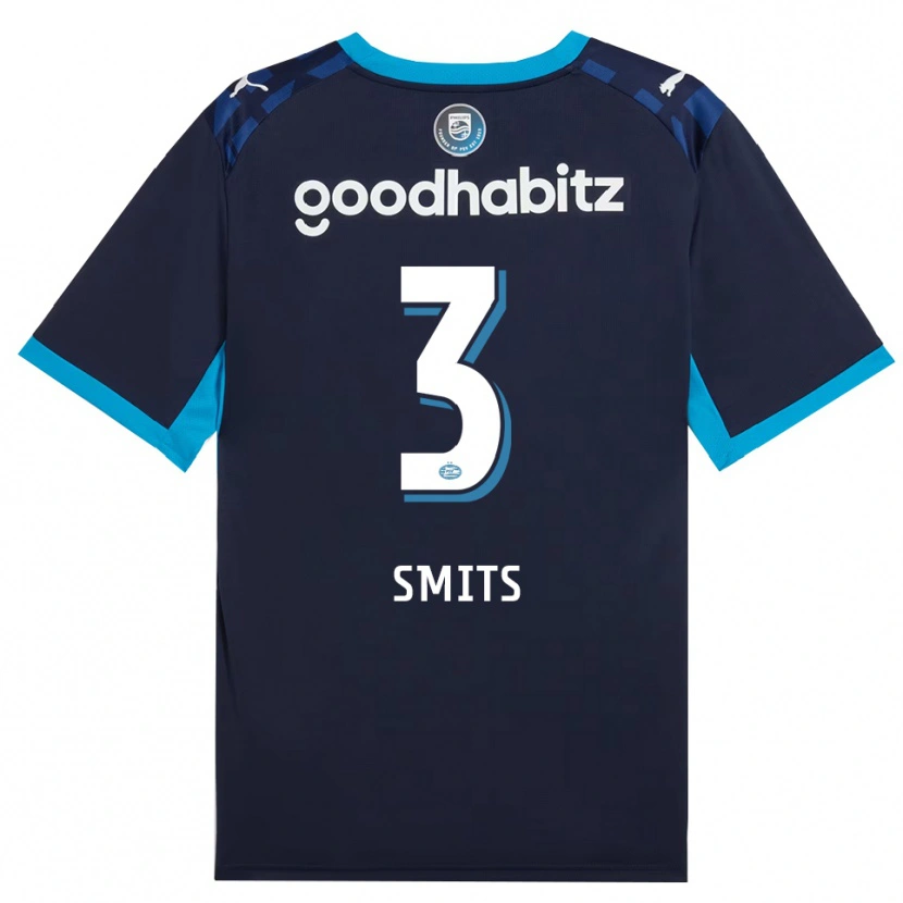 Danxen Damen Thomas Smits #3 Himmelblau Königlichblau Ausweichtrikot Trikot 2026/27 T-Shirt