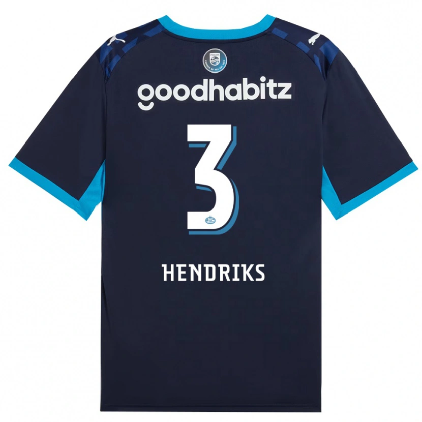 Danxen Damen Gwyneth Hendriks #3 Himmelblau Königlichblau Ausweichtrikot Trikot 2026/27 T-Shirt