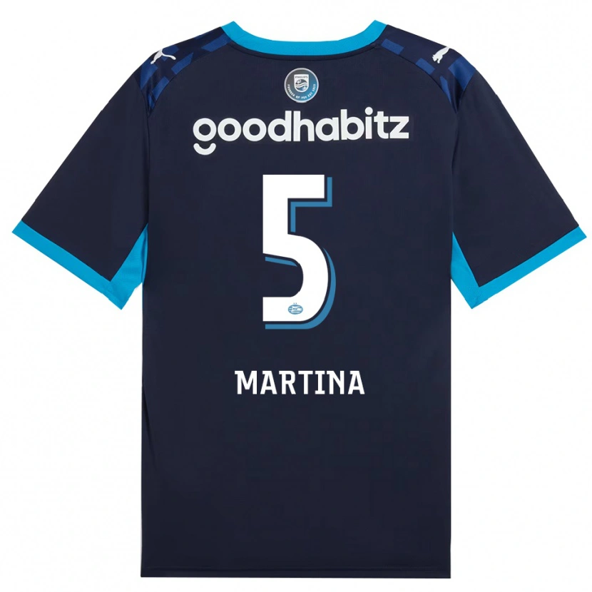 Danxen Damen Jorvimar Martina #5 Himmelblau Königlichblau Ausweichtrikot Trikot 2026/27 T-Shirt