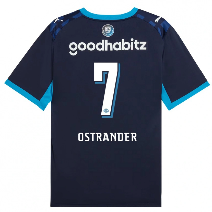 Danxen Damen William Ostrander #7 Himmelblau Königlichblau Ausweichtrikot Trikot 2026/27 T-Shirt