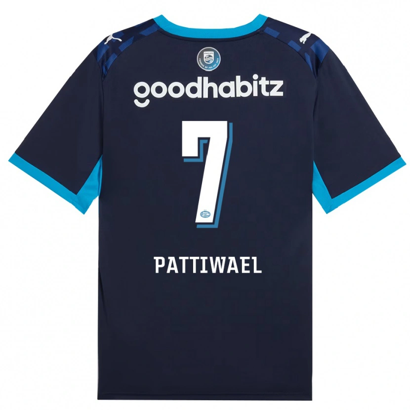 Danxen Damen Naomi Pattiwael #7 Himmelblau Königlichblau Ausweichtrikot Trikot 2026/27 T-Shirt