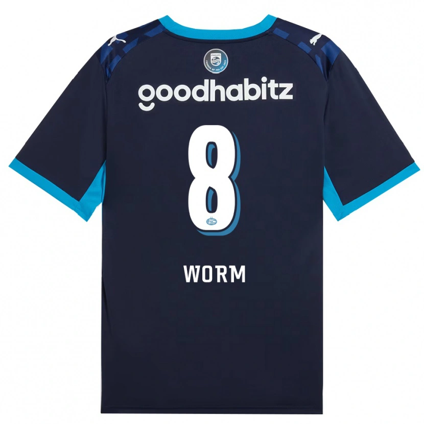 Danxen Damen Siri Worm #8 Himmelblau Königlichblau Ausweichtrikot Trikot 2026/27 T-Shirt