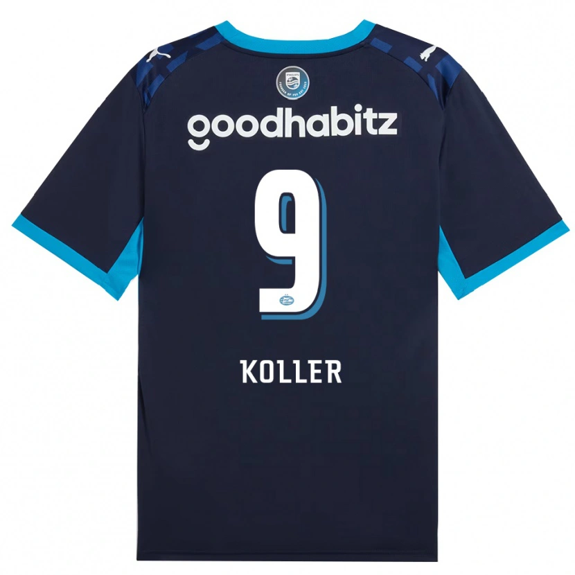 Danxen Damen Jim Koller #9 Himmelblau Königlichblau Ausweichtrikot Trikot 2026/27 T-Shirt