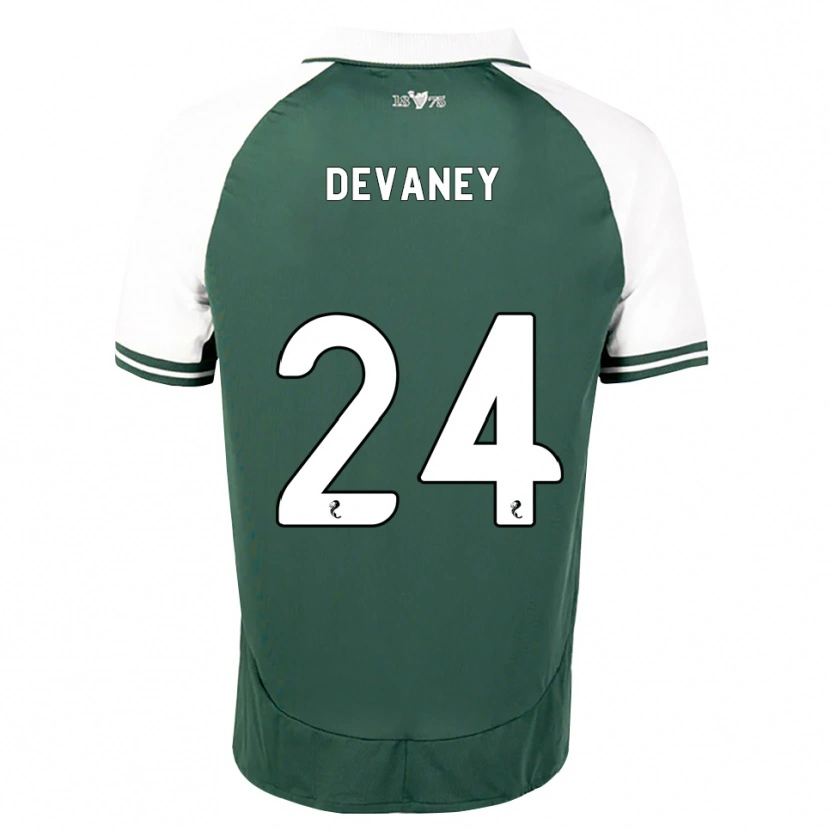Danxen Damen Jacob Devaney #24 Seegrün Weiß Heimtrikot Trikot 2026/27 T-Shirt