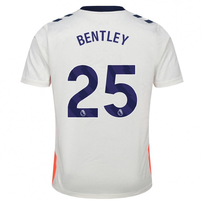 Danxen Damen Daniel Bentley #25 Weiß Orange Königsblau Auswärtstrikot Trikot 2026/27 T-Shirt