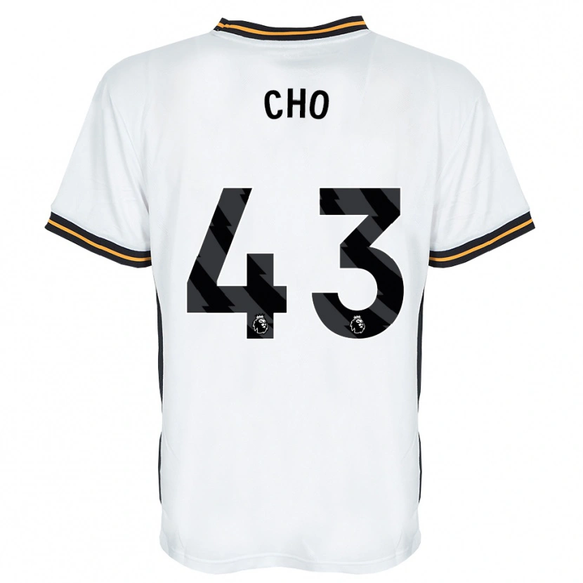 Danxen Damen Mohamed-Ali Cho #43 Weiß Orange Schwarz Auswärtstrikot Trikot 2026/27 T-Shirt