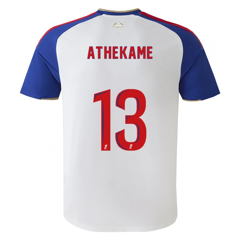 Danxen Damen Zachary Athekame #13 Königsblau Rot Weiß Heimtrikot Trikot 2026/27 T-Shirt