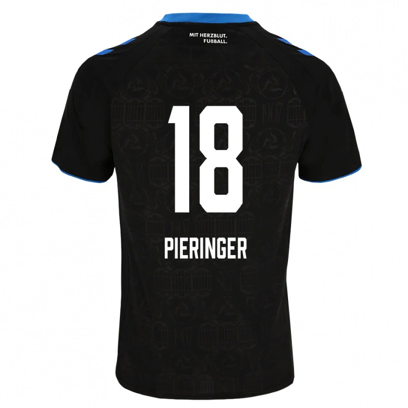 Danxen Damen Marvin Pieringer #18 Schwarz Weiß Rot Heimtrikot Trikot 2026/27 T-Shirt