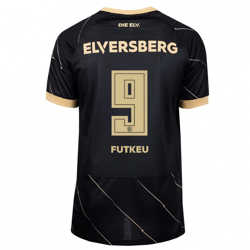 Danxen Damen Noel Futkeu #9 Schwarz Braun Auswärtstrikot Trikot 2026/27 T-Shirt