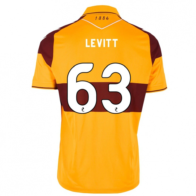 Danxen Damen Dylan Levitt #63 Maroon Orange Heimtrikot Trikot 2026/27 T-Shirt