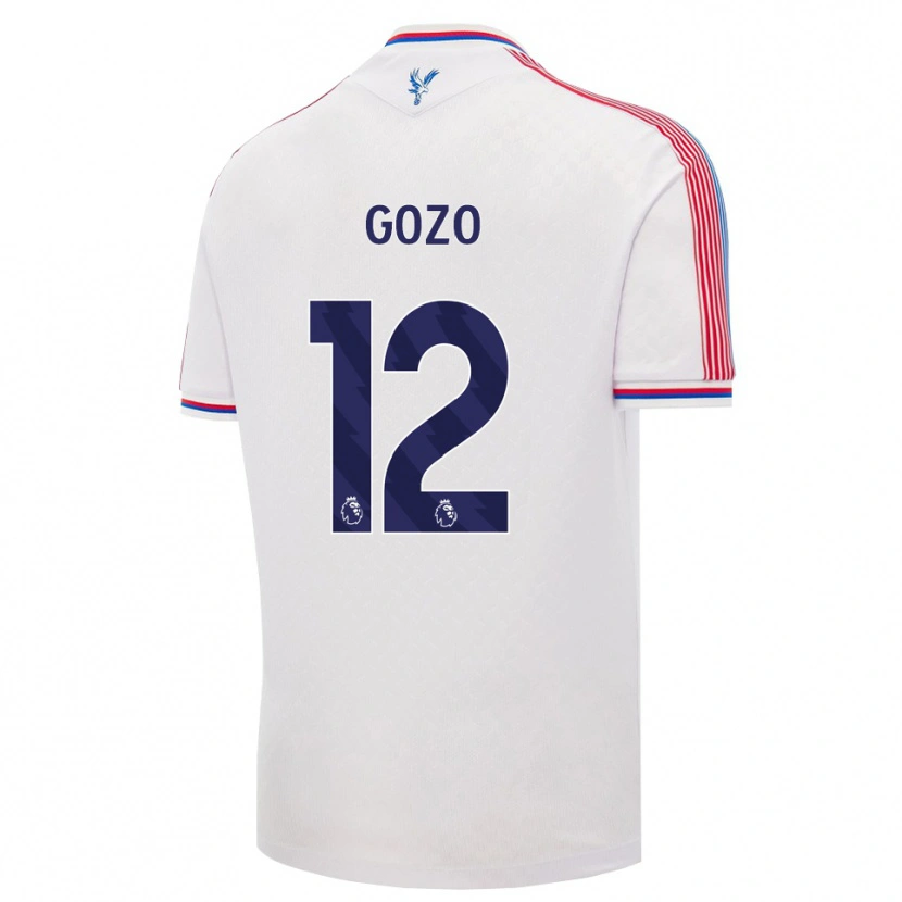 Danxen Kinder Zavier Gozo #12 Weiß Rot Blau Heimtrikot Trikot 2026/27 T-Shirt