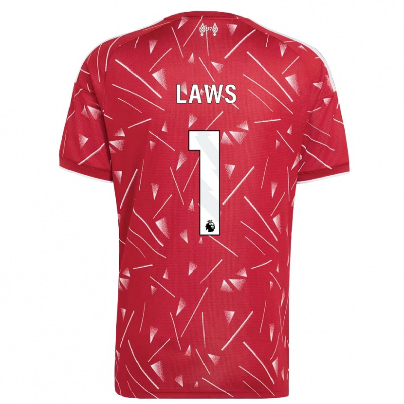 Danxen Kinder Rachael Laws #1 Weiß Rot Heimtrikot Trikot 2026/27 T-Shirt