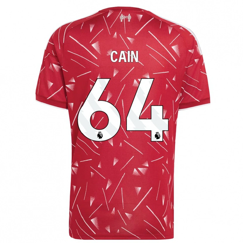 Danxen Kinder Jake Cain #64 Weiß Rot Heimtrikot Trikot 2026/27 T-Shirt