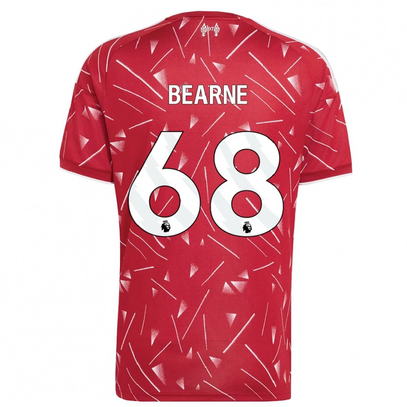 Danxen Kinder Jack Bearne #68 Weiß Rot Heimtrikot Trikot 2026/27 T-Shirt