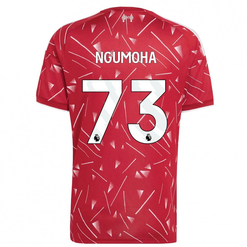 Danxen Kinder Rio Ngumoha #73 Weiß Rot Heimtrikot Trikot 2026/27 T-Shirt
