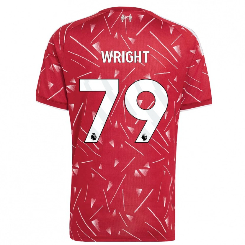 Danxen Kinder Will Wright #79 Weiß Rot Heimtrikot Trikot 2026/27 T-Shirt