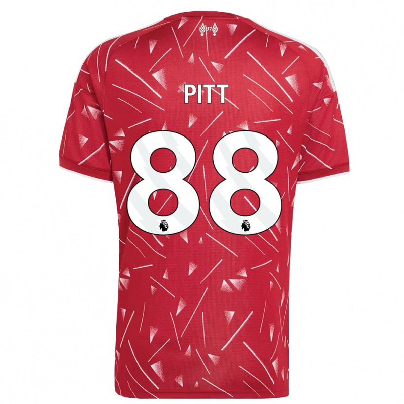 Danxen Kinder Lucas Pitt #88 Weiß Rot Heimtrikot Trikot 2026/27 T-Shirt
