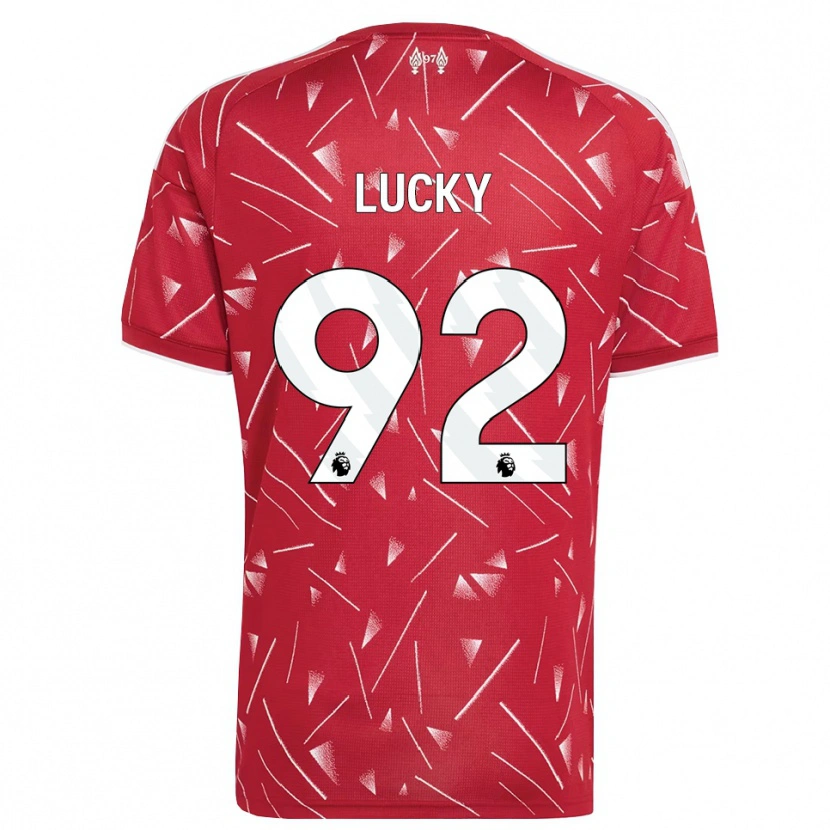 Danxen Kinder Wellity Lucky #92 Weiß Rot Heimtrikot Trikot 2026/27 T-Shirt