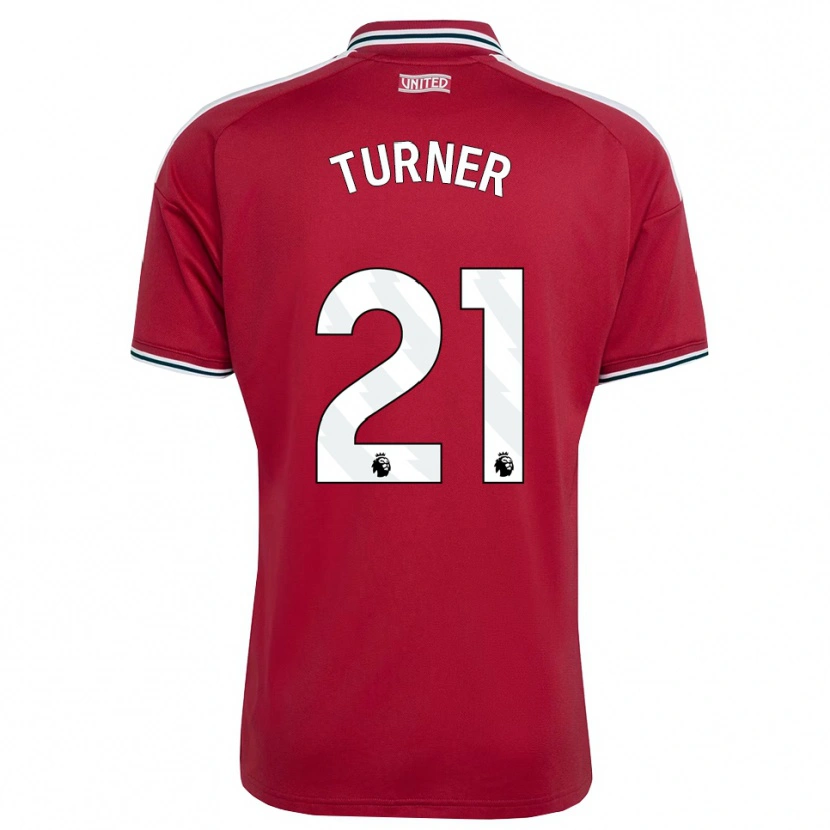 Danxen Kinder Millie Turner #21 Rot Gelb Weiß Heimtrikot Trikot 2026/27 T-Shirt