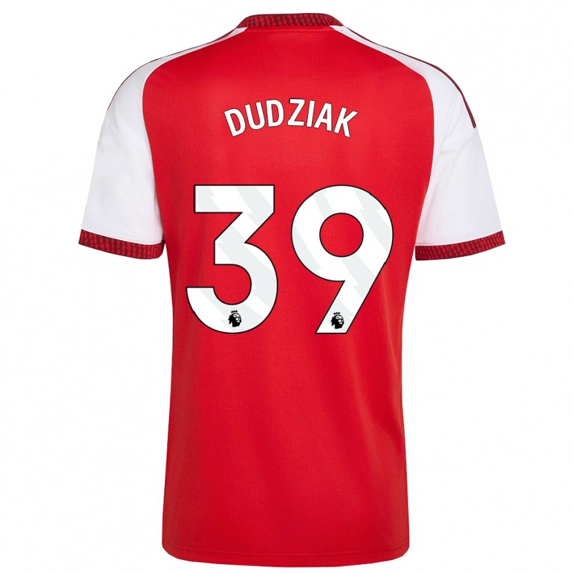 Danxen Kinder Harrison Dudziak #39 Rot Weiß Schwarz Heimtrikot Trikot 2026/27 T-Shirt