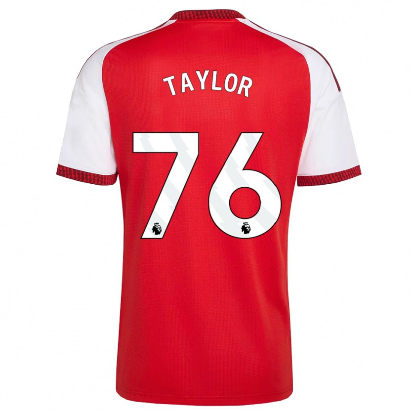 Danxen Kinder Kido Taylor Hart #76 Rot Weiß Schwarz Heimtrikot Trikot 2026/27 T-Shirt